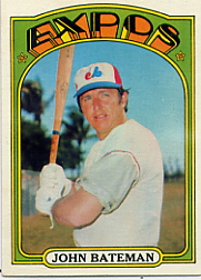 1972 Topps Baseball Cards      005       John Bateman